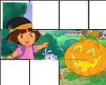 Dora Halloween Puzzel