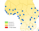 Hoofdsteden in Afrika